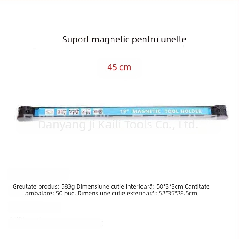 Raft magnetic puternic pentru depozitare, suport pentru unelte, bandă organizatoare metalică, suport pentru cuțite
