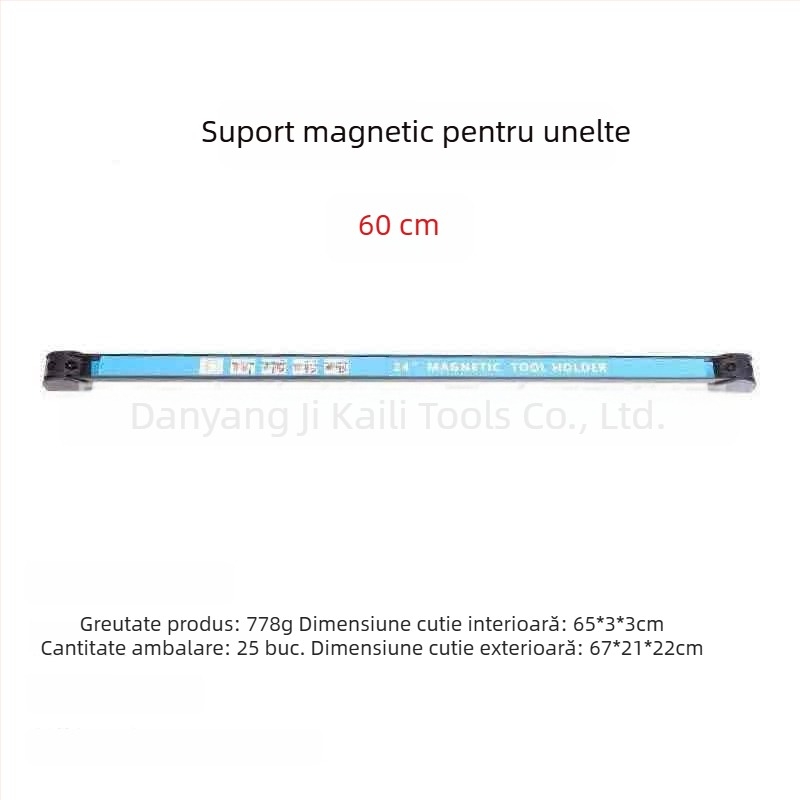 Raft magnetic puternic pentru depozitare, suport pentru unelte, bandă organizatoare metalică, suport pentru cuțite