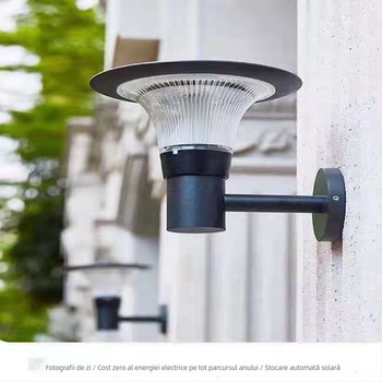 Lampă de perete exterioară LED, ultra-luminantă pentru scări, holuri, vilă, balcon rezistent la apă, poartă, curte și terasă