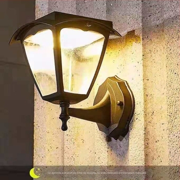 Lampă de perete exterioară LED, ultra-luminantă pentru scări, holuri, vilă, balcon rezistent la apă, poartă, curte și terasă
