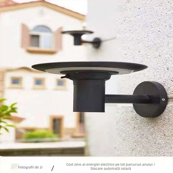 Lampă de perete exterioară LED, ultra-luminantă pentru scări, holuri, vilă, balcon rezistent la apă, poartă, curte și terasă