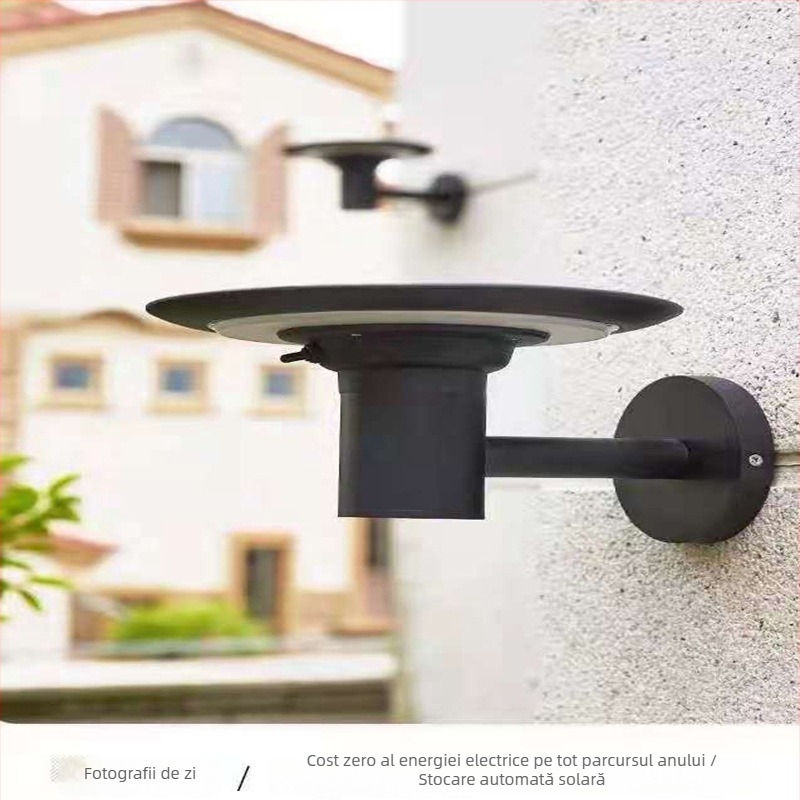 Lampă de perete exterioară LED, ultra-luminantă pentru scări, holuri, vilă, balcon rezistent la apă, poartă, curte și terasă