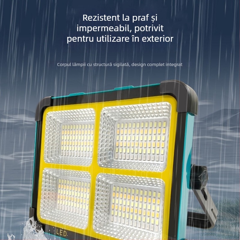 Lumină solară personalizabilă cu senzor de mișcare pentru exterior, reflector LED montat pe perete, durată lungă a bateriei, reglaj în mai multe trepte