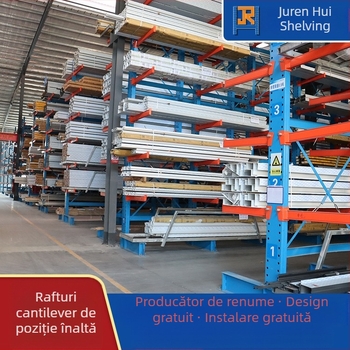 Raft cantilever greu, cu două fețe, pentru unelte și materiale, din oțel