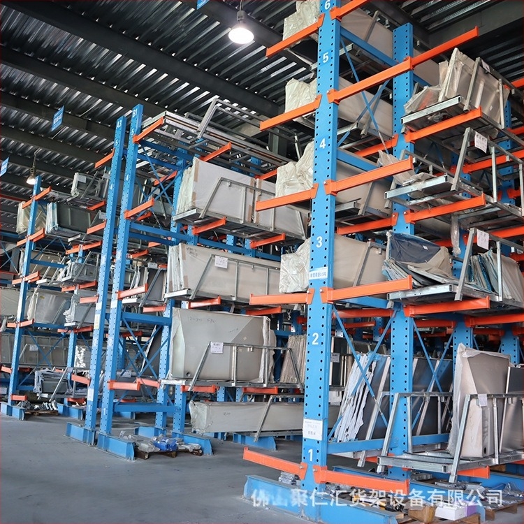 Raft cantilever greu, cu două fețe, pentru unelte și materiale, din oțel