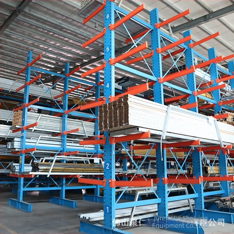 Raft cantilever greu, cu două fețe, pentru unelte și materiale, din oțel