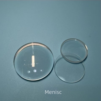 Lentilă menisc din sticlă optică K9, lentilă sferică de înaltă definiție, ansamblu de lentile cu prismă și lentile concave-convexe