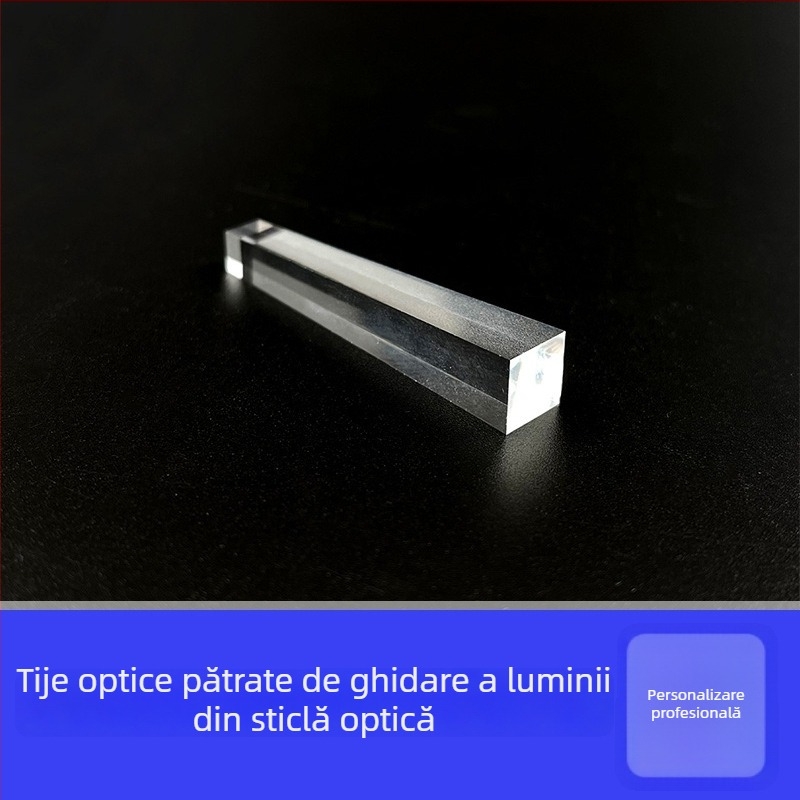 Prisma ghid de lumină pentru iluminat scenic, sticlă optic K9 cuarț