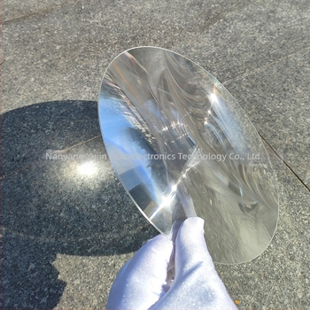 Lentilă Fresnel de 300 mm, lentilă acrilică LED pentru reflectoare și iluminare de scenă, pentru instrumente optice și experimente de aprindere