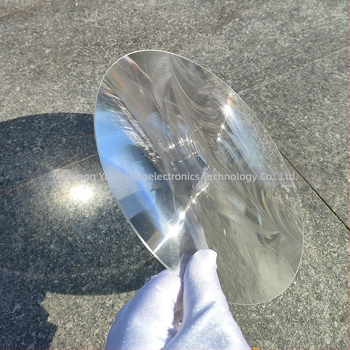 Lentilă Fresnel de 300 mm, lentilă acrilică LED pentru reflectoare și iluminare de scenă, pentru instrumente optice și experimente de aprindere