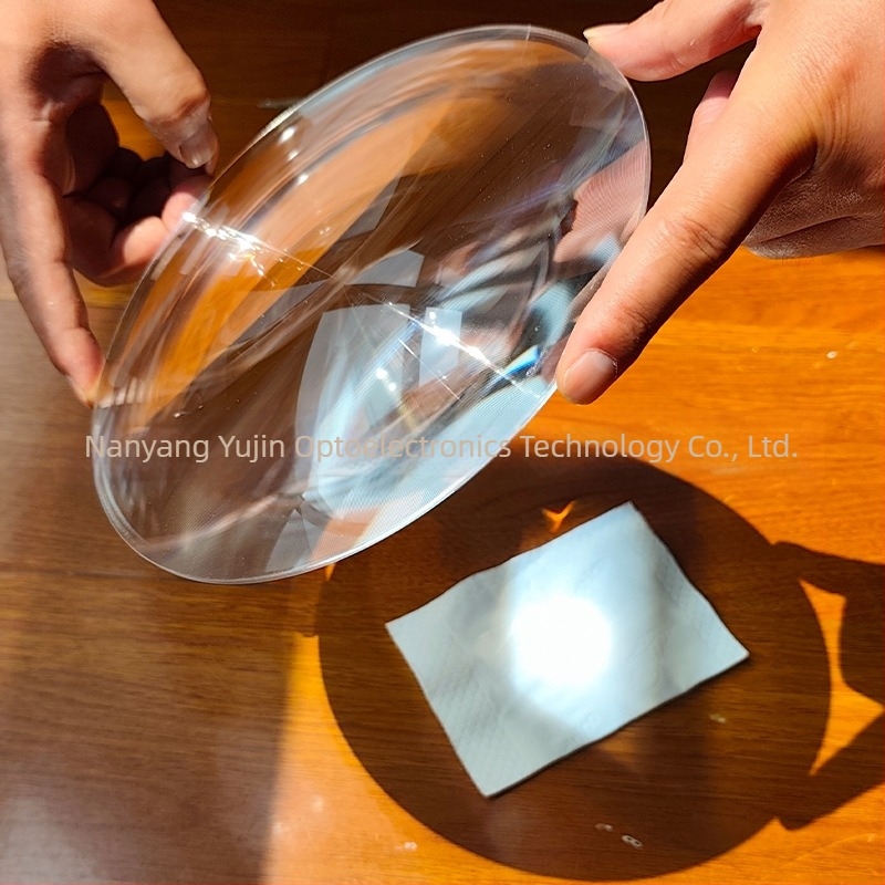 Lentilă Fresnel de 300 mm, lentilă acrilică LED pentru reflectoare și iluminare de scenă, pentru instrumente optice și experimente de aprindere