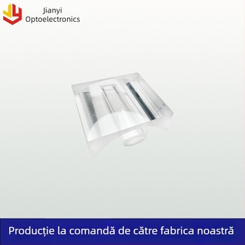 Sticlă optică, oglindă hemicilindrică, lentilă cilindrică plano-concavă, acoperire cu cuarț K9, prismă personalizabilă