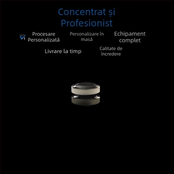 Lentilă mică dublu convexă, diametrul 6 mm, lentilă optică din sticlă pentru microscop cu laser
