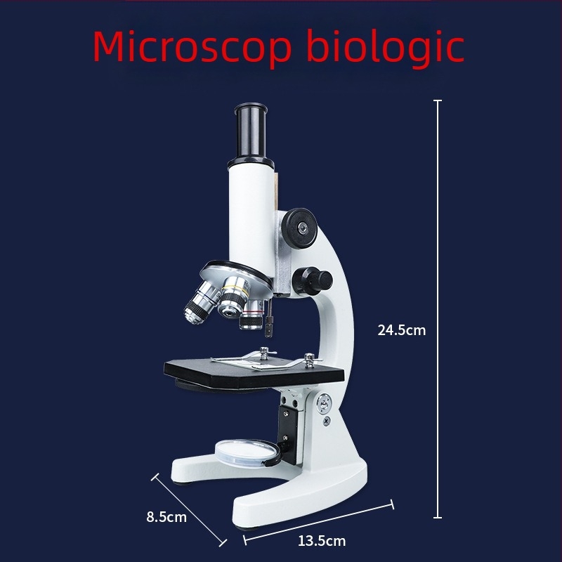Microscop biologic cu optică HD, măriri de 1000x, 640x și 1600x pentru experimente științifice și predare