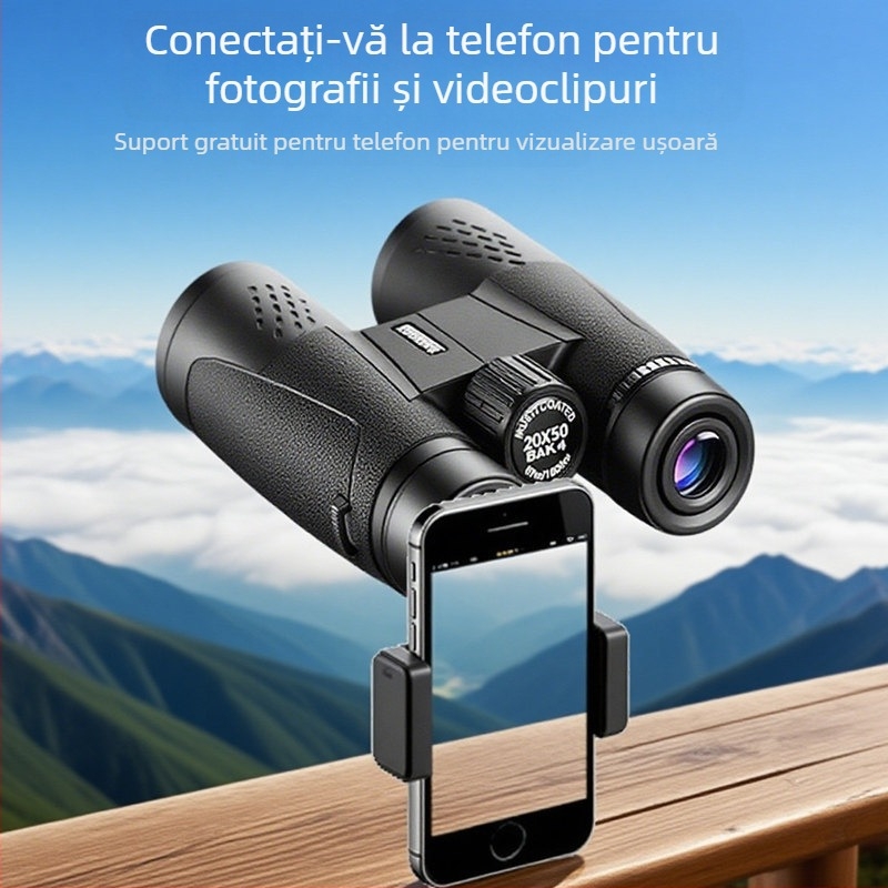Monoclu portabil cu zoom variabil, performanță înaltă, vizualizare nocturnă în condiții de iluminare redusă, pentru concerte și astronomie – zi și noapte