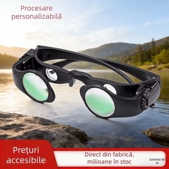 Telespectiv de pescuit 8x, cu montare pe cap, pentru observația plutelor, mărire și câmp vizual larg în exterior