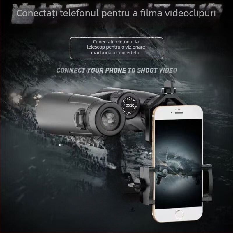 Monoclu cu mărire mare, calitate germană, profesional, pentru adulți, exterior, HD, luminozitate redusă, pentru concerte