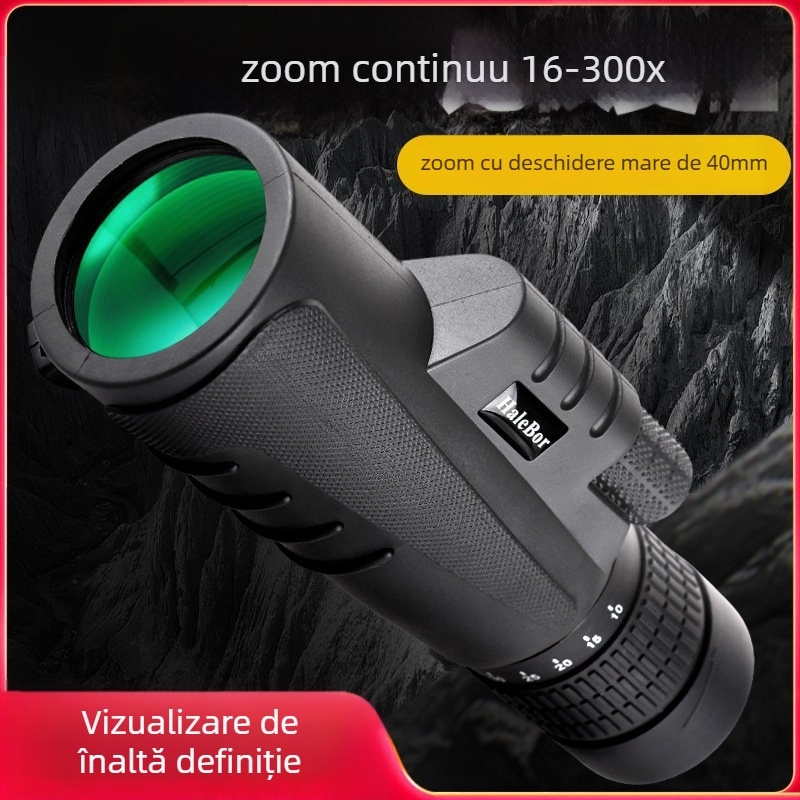 Binoclu portabil cu mărire variabilă, calitate HD, nivel profesional, zi/noapte, pentru observații în aer liber, vizionarea evenimentelor și concertelor pe dispozitive mobile