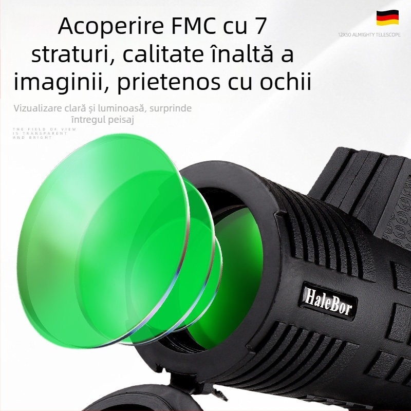 Binoclu portabil cu mărire variabilă, calitate HD, nivel profesional, zi/noapte, pentru observații în aer liber, vizionarea evenimentelor și concertelor pe dispozitive mobile