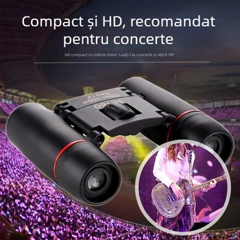 Binoclu 3060, 8x mărire, claritate înaltă, vizionare nocturnă în lumină scăzută, compact și portabil pentru exterior, focalizare lungă