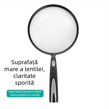 Lupă de mână cu sticlă optică de înaltă definiție, stil japonez, pentru citire la vârstnici, copii și studenți