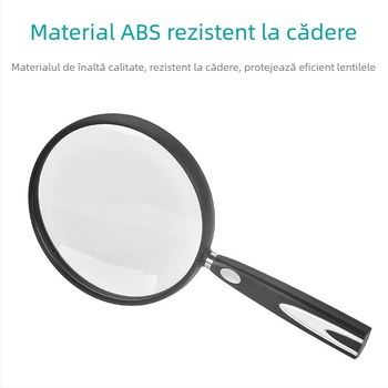 Lupă de mână cu sticlă optică de înaltă definiție, stil japonez, pentru citire la vârstnici, copii și studenți