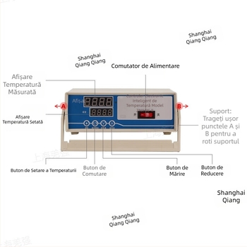 ZNHW-II Controler digital inteligent al temperaturii cu economie de energie, regulator de temperatură multifuncțional