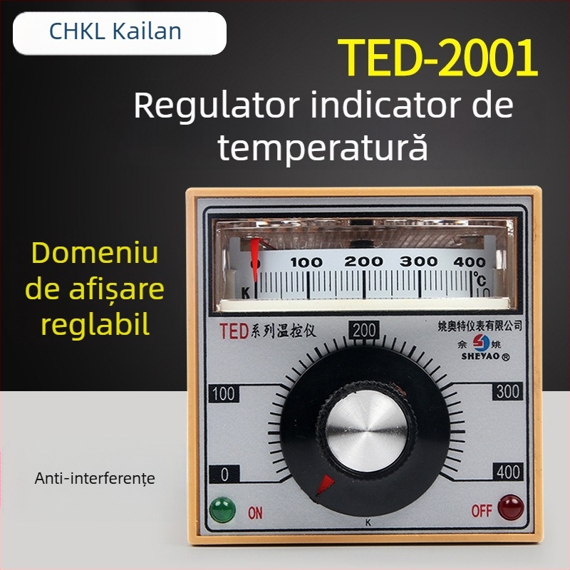 Regulator de temperatură TED-2001 pentru tigaie electrică și mașină de sigilat
