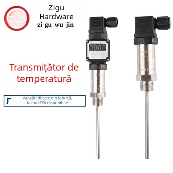 Transmițător de temperatură integrat și senzor, registrator de temperatură, control, afișaj digital, 4-20 mA