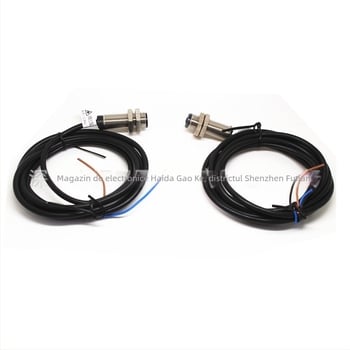 Senzor laser M12 mic, 5V, emițător și receptor laser prin fascicul, 30 m întrerupător fotoelectric infraroșu