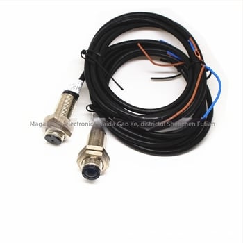 Senzor laser M12 mic, 5V, emițător și receptor laser prin fascicul, 30 m întrerupător fotoelectric infraroșu