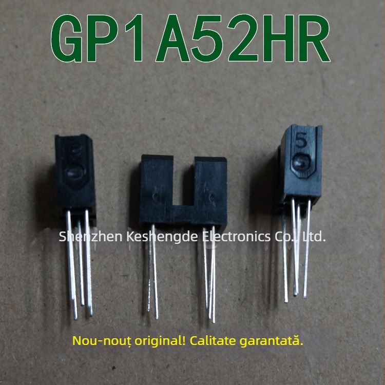 GP1A52HR Senzor optic cu întrerupător în slot, ieșire logică, PCB 3.0 mm