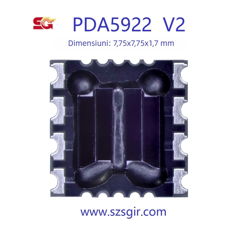 PDA5922 matrice de fotodiode — senzor de detecție fotoelectric cu detecție echilibrată și suprimare a fundalului