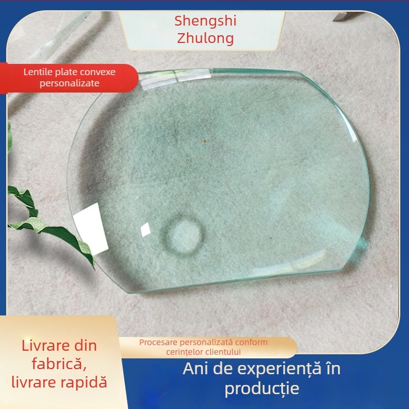 Lentilă de mărire din sticlă optică cu lampă de proiecție, prismă și reflector pentru iluminat de birou