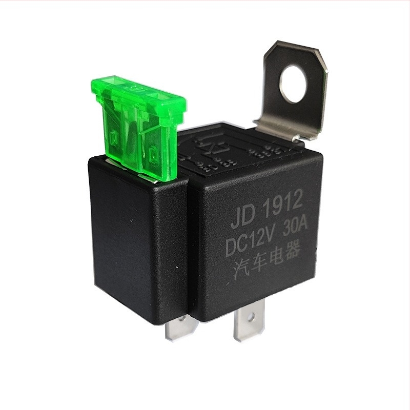 Wzpinren VFSA30DC12V releu auto - 12V 30A, 4 pini, cu siguranță