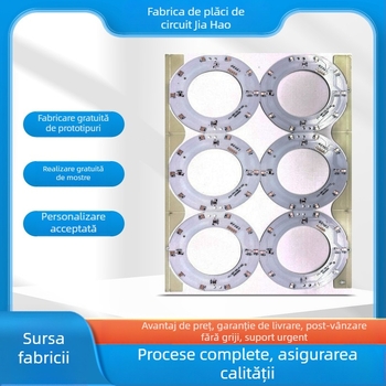 Plăci LED PCB din fibră de sticlă epoxidică, cu un singur strat