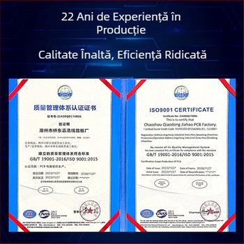 Placă de circuite cu un singur strat pentru controler, prototipare, rezistentă la foc, CEM-3/FR-4, 22F