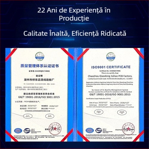 Placă de circuite cu un singur strat pentru controler, prototipare, rezistentă la foc, CEM-3/FR-4, 22F