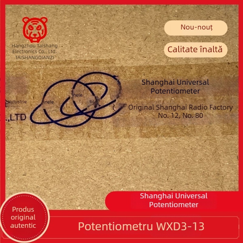 WXD3-13 10 kΩ Potențiometru cu bobină, 20 mm, 10 rotații, precizie