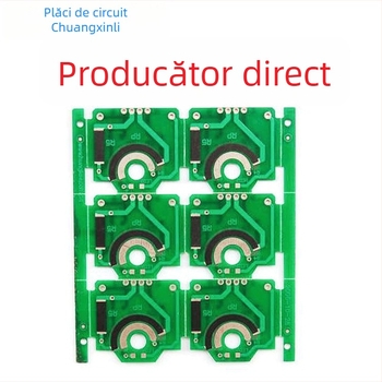 PCB FR-4 cu două straturi, rezistor din film de carbon și foaie termistor, proces carbon în ulei, placă ignifugă