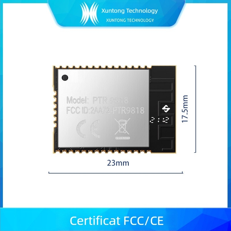 Modul Bluetooth nRF52840 PTR9818 – UART Master-Slave, transmisie transparentă pentru IoT