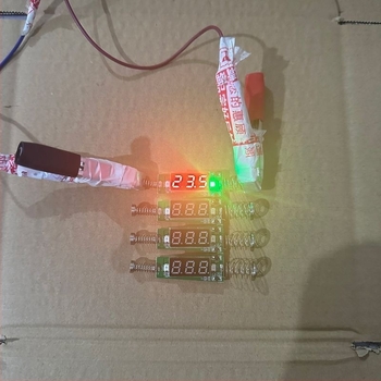 Tester de tensiune cu afișaj digital, universal 5V-120V pentru uz electric și reparații auto