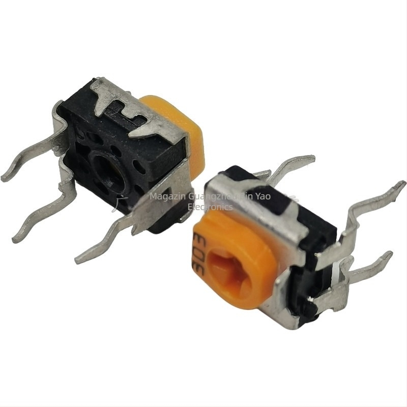 RM065 Orizontal Potențiometru reglabil galben 1K/2K/10K/100R 500R Ω 102/103/104