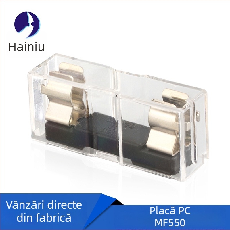 Manatee MF550 suport de siguranță pentru PCB, 6x30, protecție a circuitului electric, curent maxim 10 A