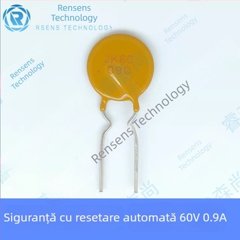 JK60-090 Jinke PPTC resetabil plug-in 0.9A 60V dispozitiv de protecție