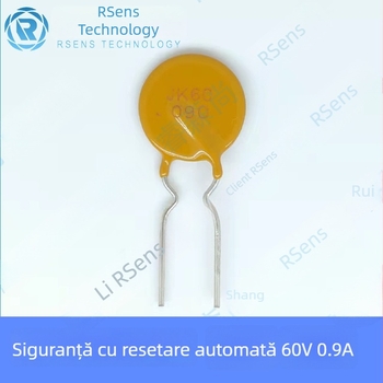 JK60-090 Jinke PPTC resetabil plug-in 0.9A 60V dispozitiv de protecție
