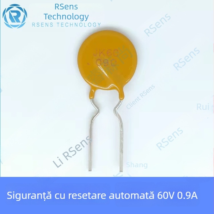 JK60-090 Jinke PPTC resetabil plug-in 0.9A 60V dispozitiv de protecție