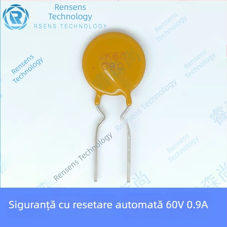 JK60-090 Jinke PPTC resetabil plug-in 0.9A 60V dispozitiv de protecție