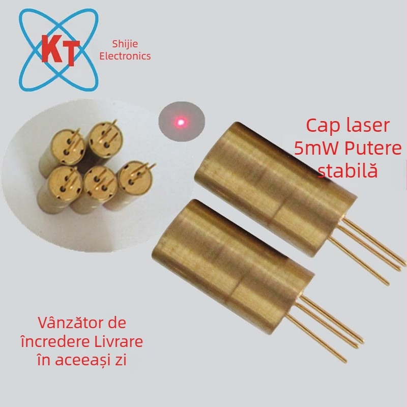 Modul laser 650 nm, cap de laser 5 mW