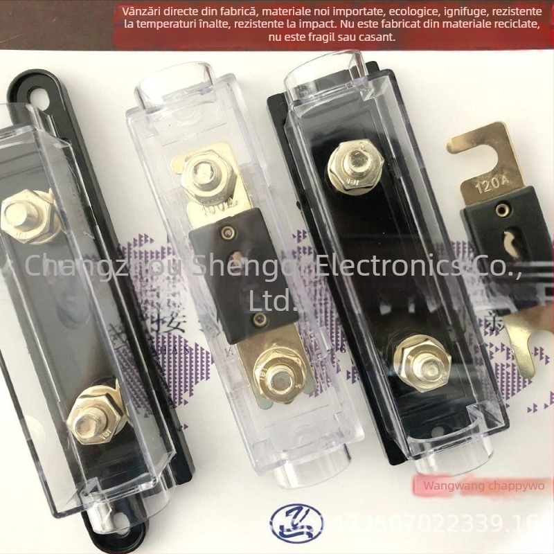 Suport pentru siguranțe al amplificatorului, tip siguranță lamă – accesorii de protecție pentru audio auto